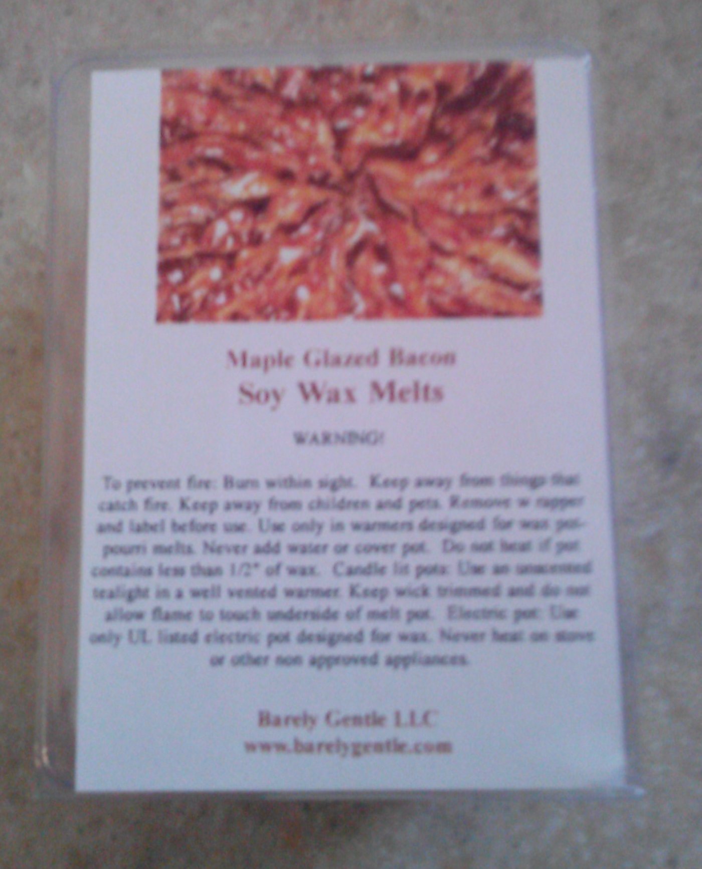 Maple Glazed Bacon Soy Tart Melts